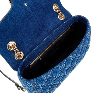 Clearance GG denim 'GG Marmont' bag Shoulder Bags