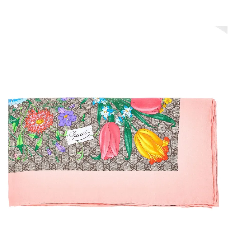 gg_flora_silk_scarf_0.webp Discount GG Flora silk scarf Scarves