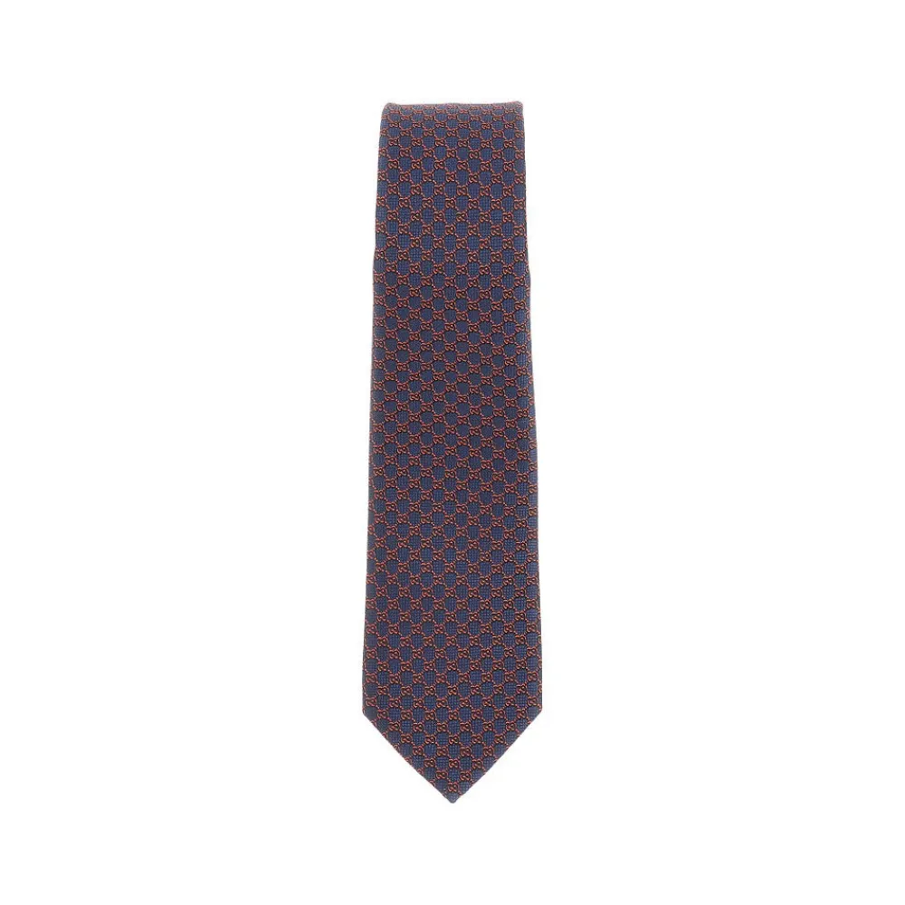 gg_jacquard_silk_necktie_0.webp Fashion GG jacquard silk necktie Ties And Bow Ties