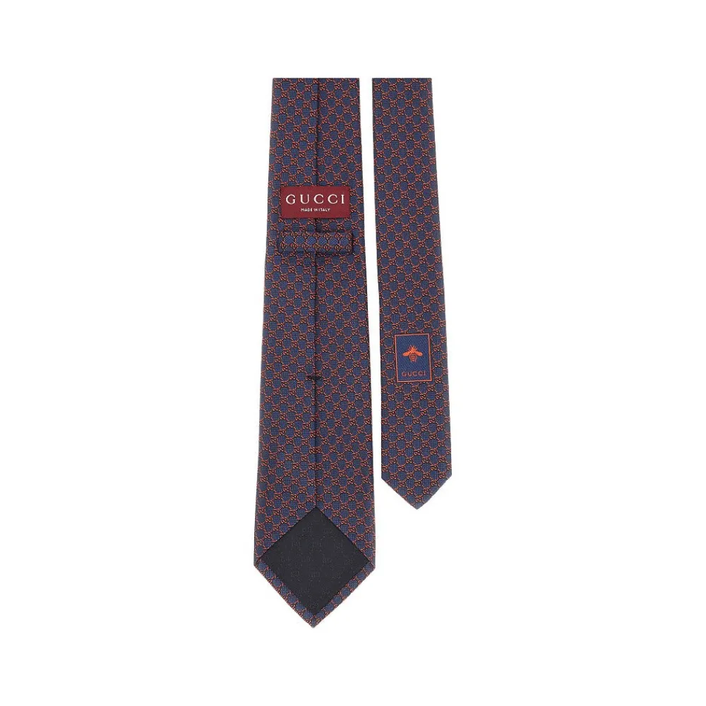gg_jacquard_silk_necktie_1.webp Fashion GG jacquard silk necktie Ties And Bow Ties