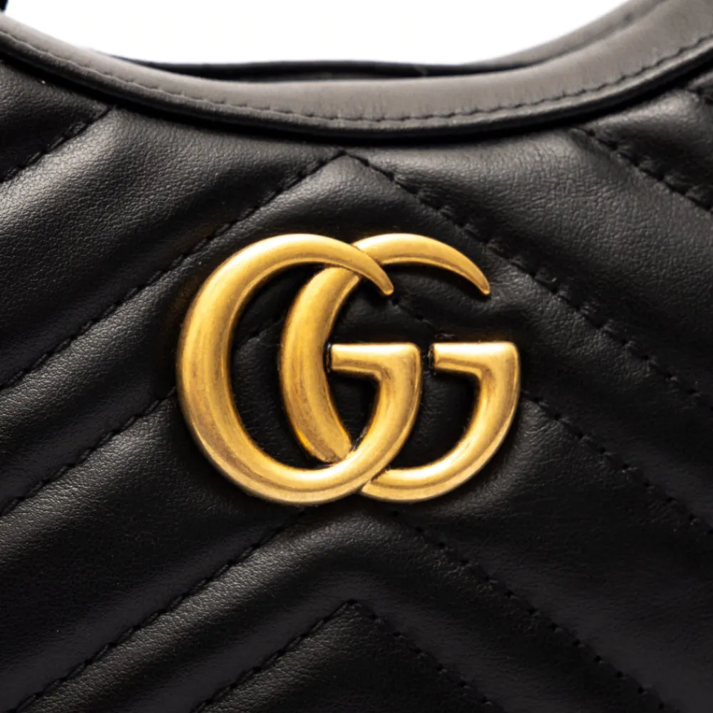 gg_marmont_mini_half_moon_3.webp Sale GG Marmont mini half moon bag Shoulder Bags