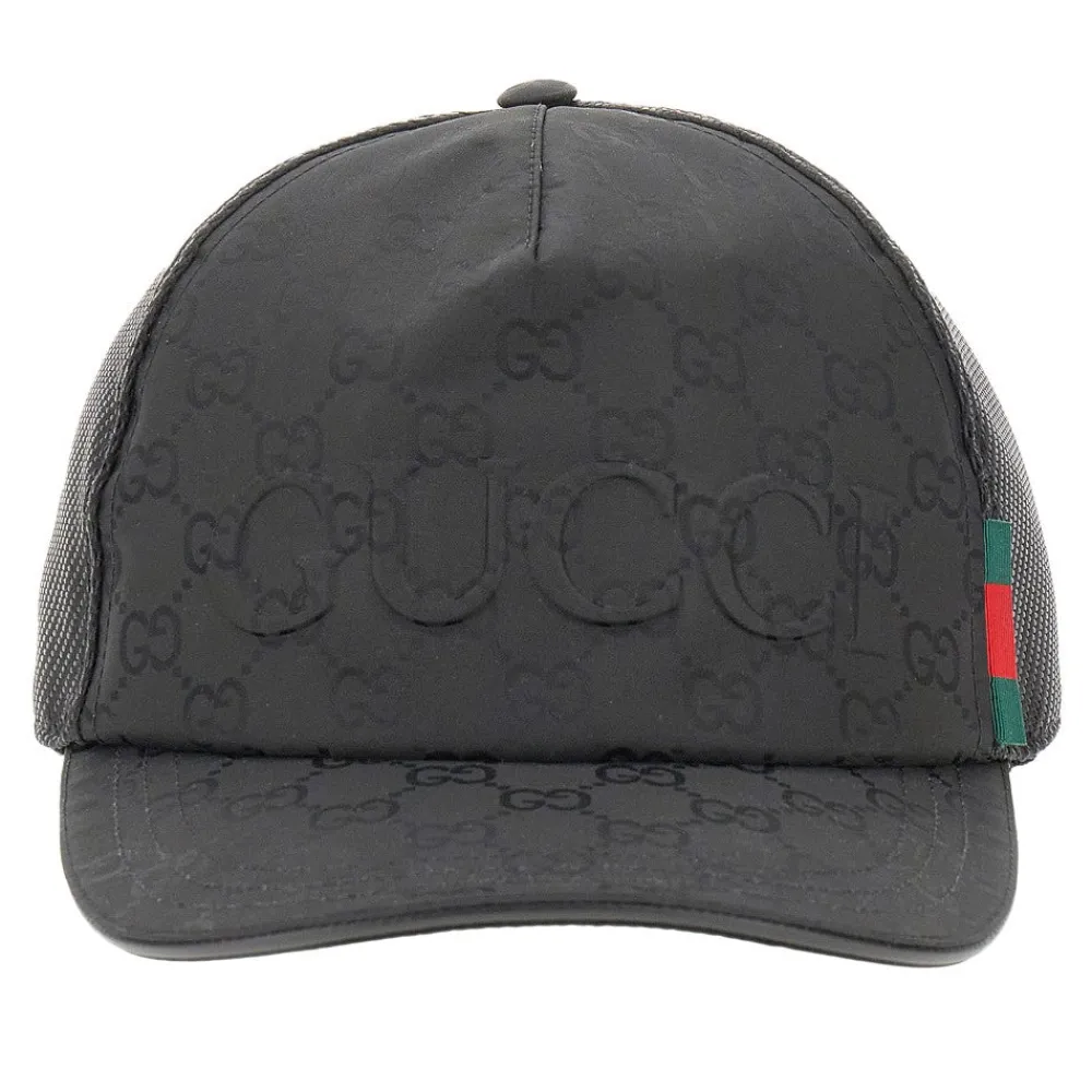 gg_nylon_baseball_cap_0.webp Outlet GG nylon baseball cap Hats And Gloves