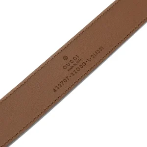 Outlet GG Supreme belt with logo buckle Kids/BOY Accessories