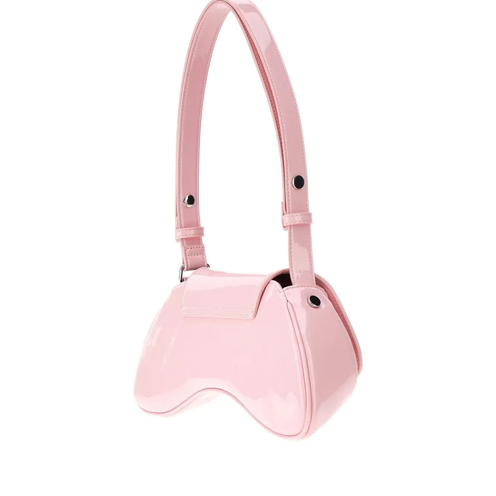 glossy_faux_leather_play__1-1.webp Outlet Glossy faux leather 'Play' bag Shoulder Bags