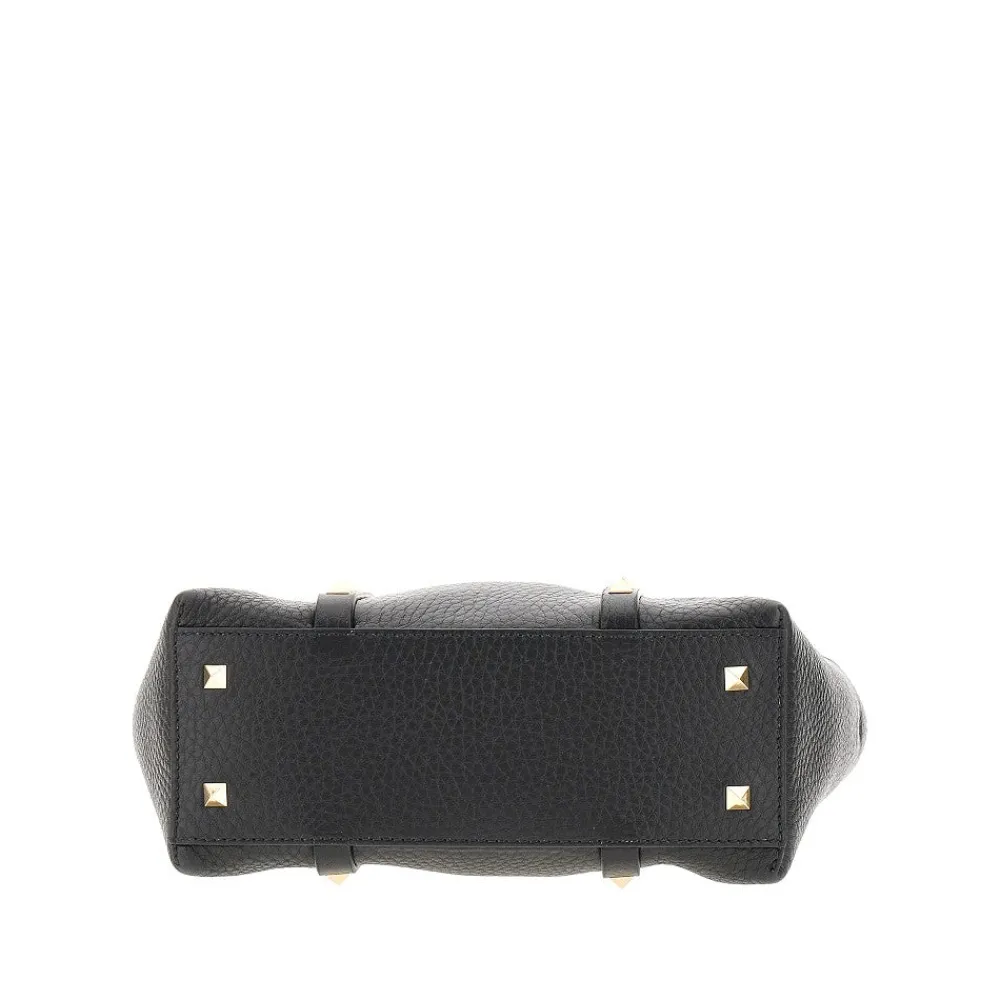 grained_leather_rockstud__4-2.webp Online Grained leather 'Rockstud' mini tote bag Top-Handle Bags | Crossbody Bags