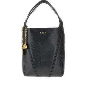 Hot Grained leather small 'Spin' bag Top-Handle Bags | Crossbody Bags
