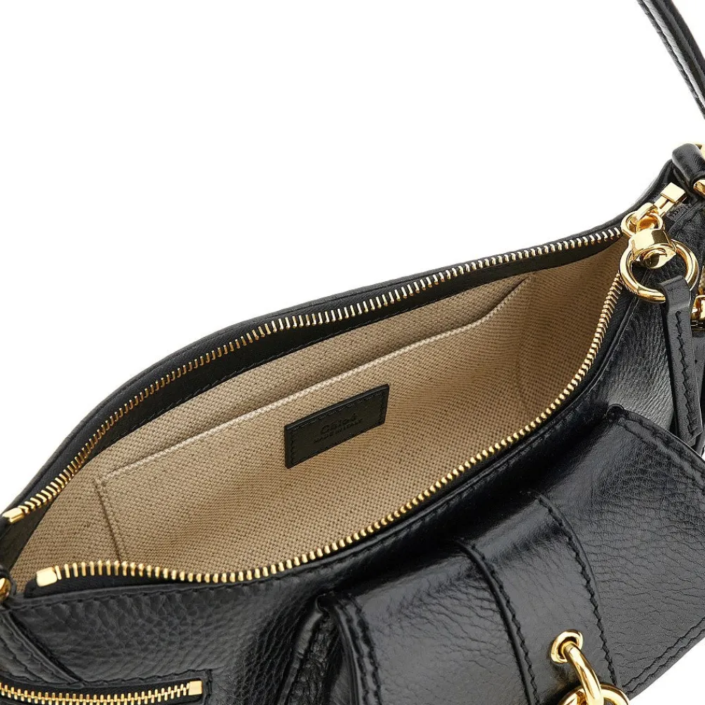 grained_leather_the__shou_2.webp Clearance Grained leather 'The 99' shoulder bag Shoulder Bags