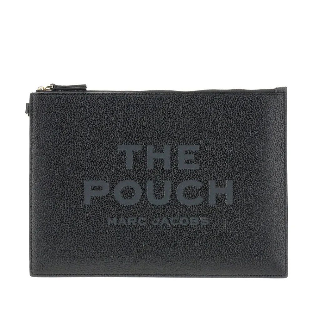 grained_leather_the_pouch_0.webp Sale Grained leather 'The Pouch' Clutches