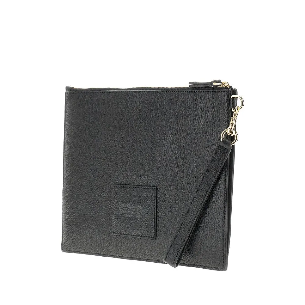 grained_leather_the_pouch_1.webp Sale Grained leather 'The Pouch' Clutches