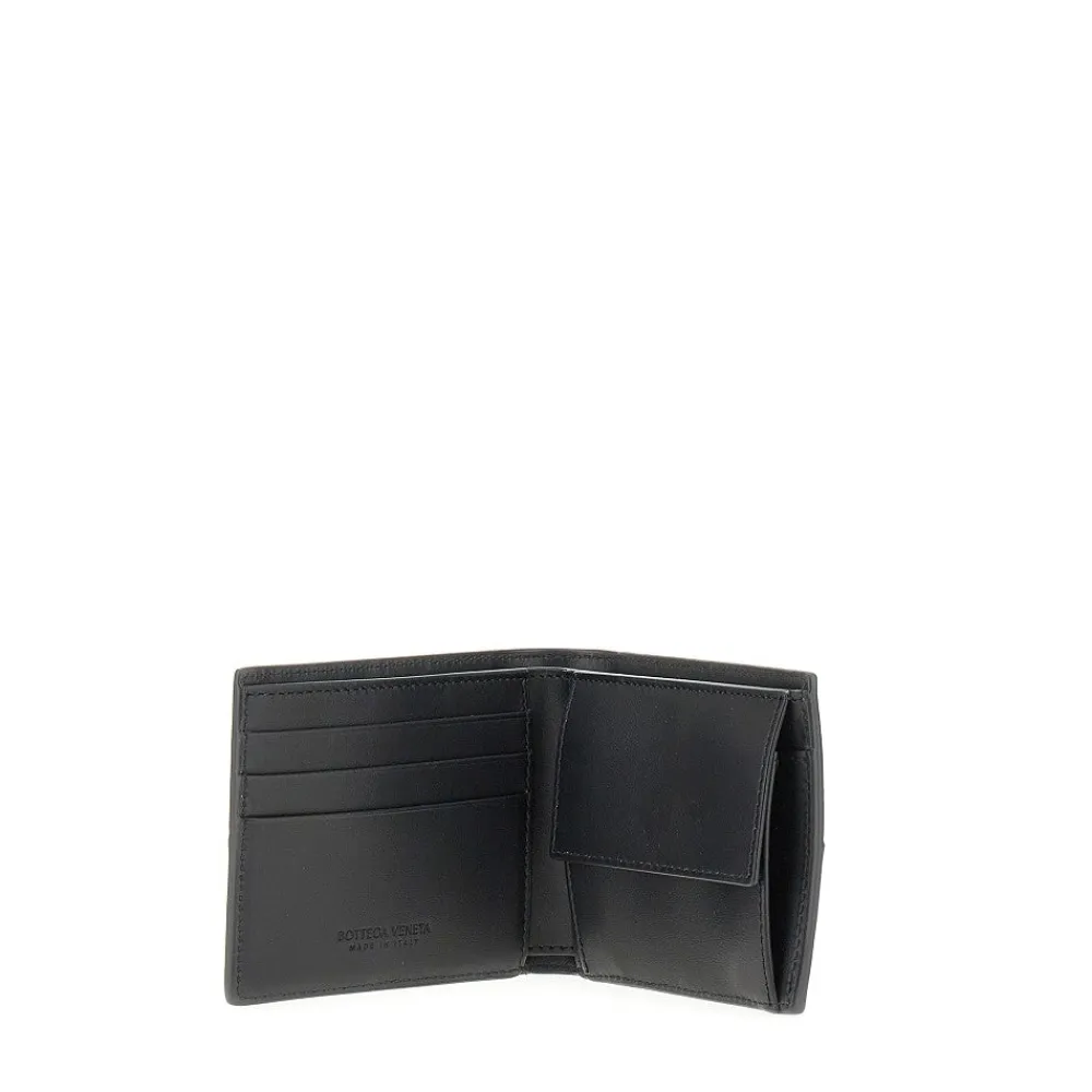 intreccio_leather_bifold__2-1.webp Sale Intreccio leather bi-fold wallet Wallets And Small Leather Goods