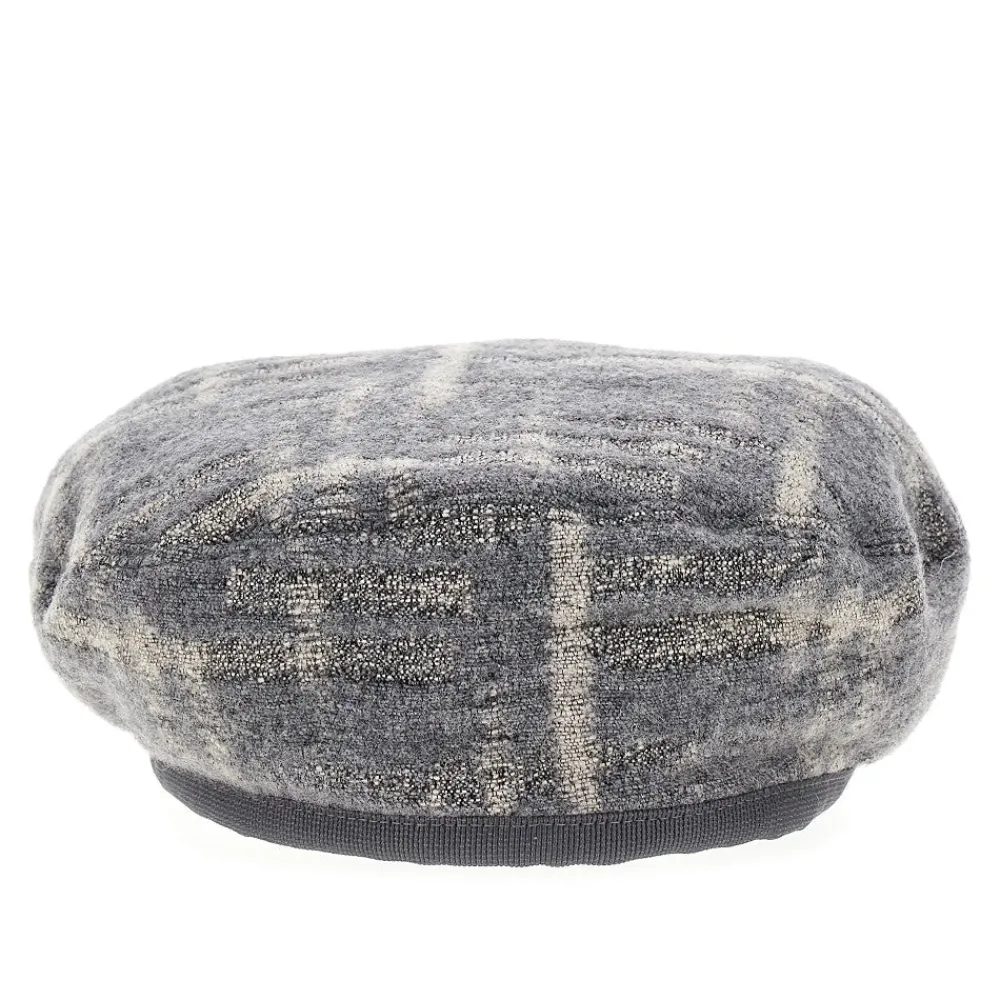 jacquard_woolblend_beret_0.webp Fashion Jacquard wool-blend beret Hats And Gloves