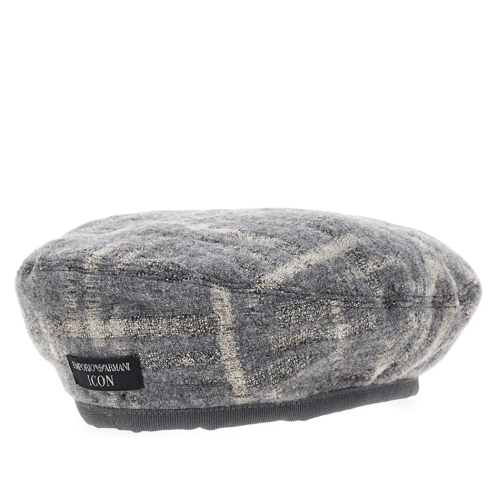 jacquard_woolblend_beret_2.webp Fashion Jacquard wool-blend beret Hats And Gloves