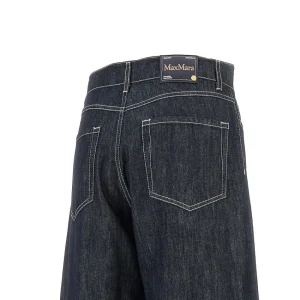 New Kapok-blend denim wide leg jeans Jeans