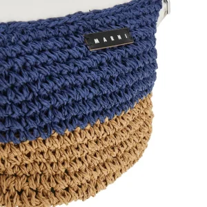 Online Kids woven synthetic raffia bag Kids Accessories