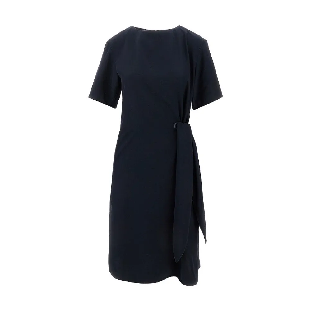 kneekength_dress_with_sid_0.webp Best Knee-kength dress with side knot Dresses