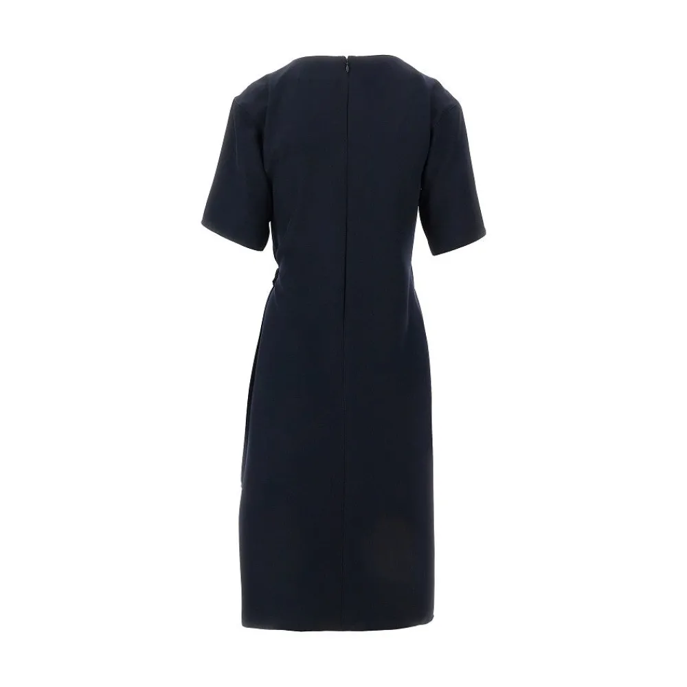 kneekength_dress_with_sid_2.webp Best Knee-kength dress with side knot Dresses