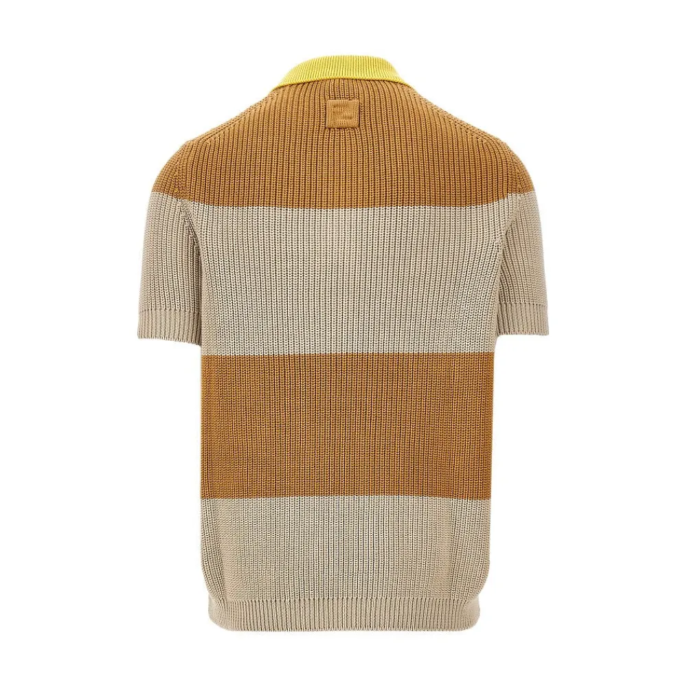 knitted_polo_shirt_with_f_2.webp Best Knitted polo shirt with Club crest Knitwear