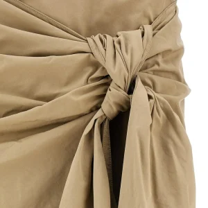 Sale Knot detail midi skirt Skirts