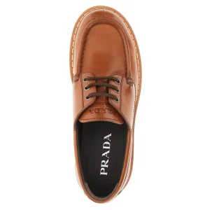 New Laced loafers with lug sole Loafers