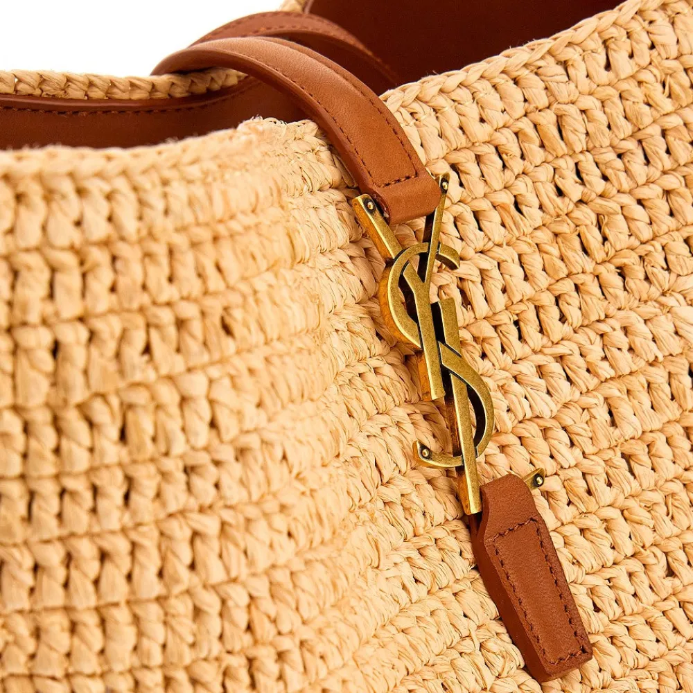 le__woven_raffia_bucket_b_3.webp Outlet LE 37' woven raffia bucket bag Shoulder Bags