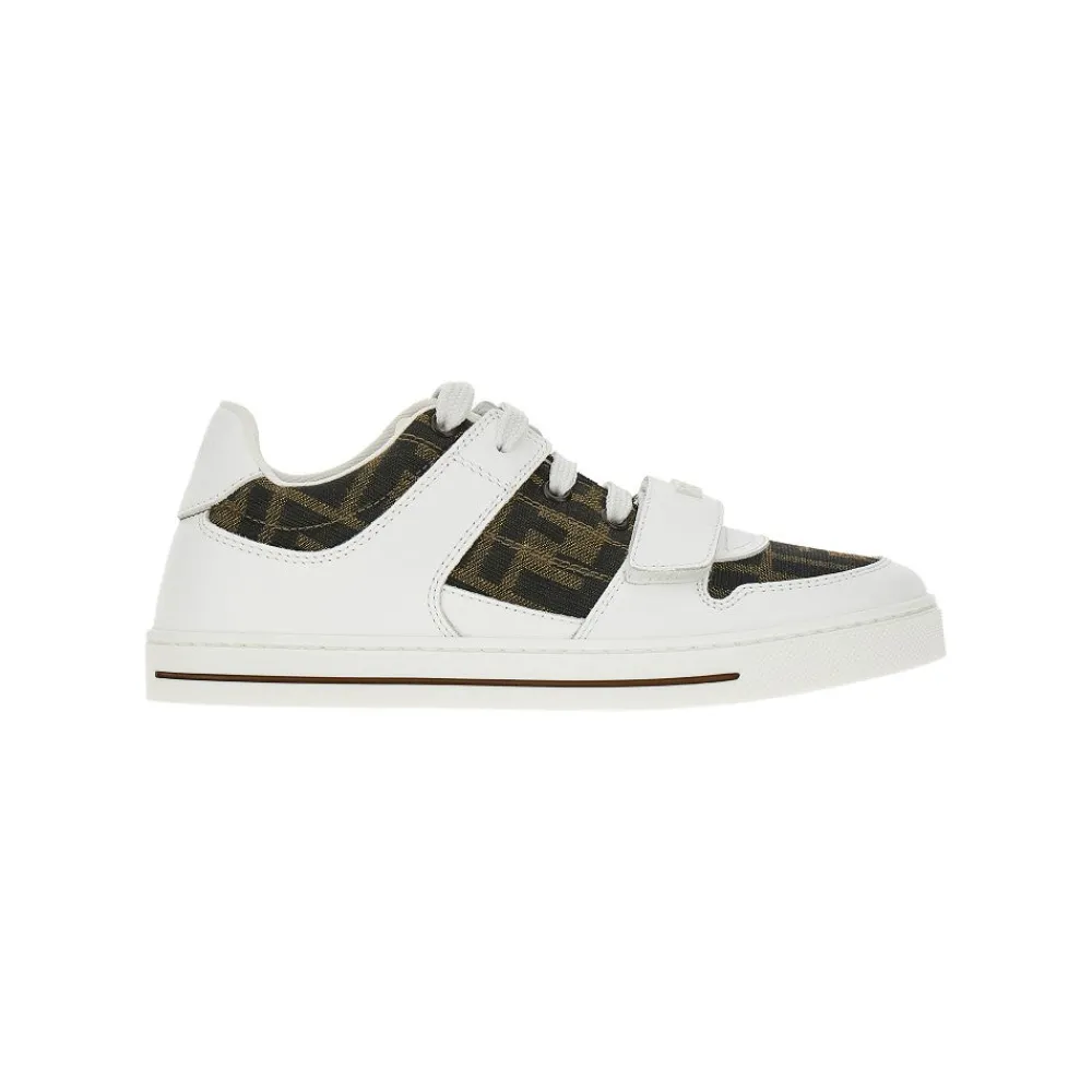leather_and_ff_jacquard_f_0.webp Outlet Leather and FF jacquard fabric sneakers Kids/BOY Footwear | Footwear