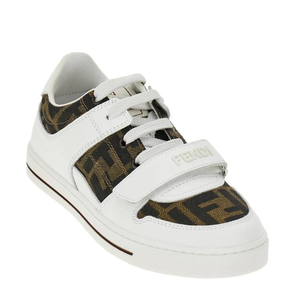 leather_and_ff_jacquard_f_1.webp Outlet Leather and FF jacquard fabric sneakers Kids/BOY Footwear | Footwear