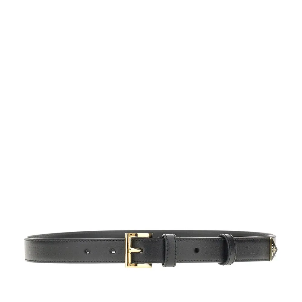 leather_belt_with_triangl_0.webp Fashion Leather belt with triangle logo Belts