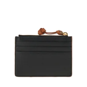 Online Leather cardholder with logo print Wallets And Small Leather Goods