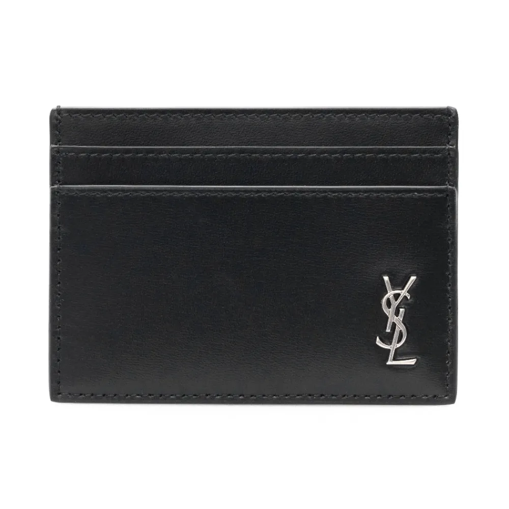 leather_cardholder_with_m_0.webp Sale Leather cardholder with monogram detail Key Holders