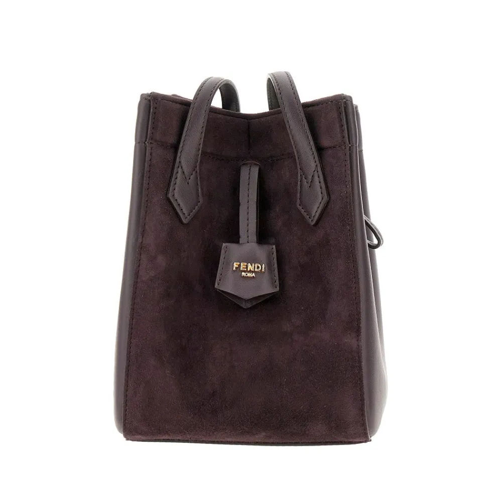 leather_fendi_origami_min_0.webp Clearance Leather ' Origami' mini bag Shoulder Bags