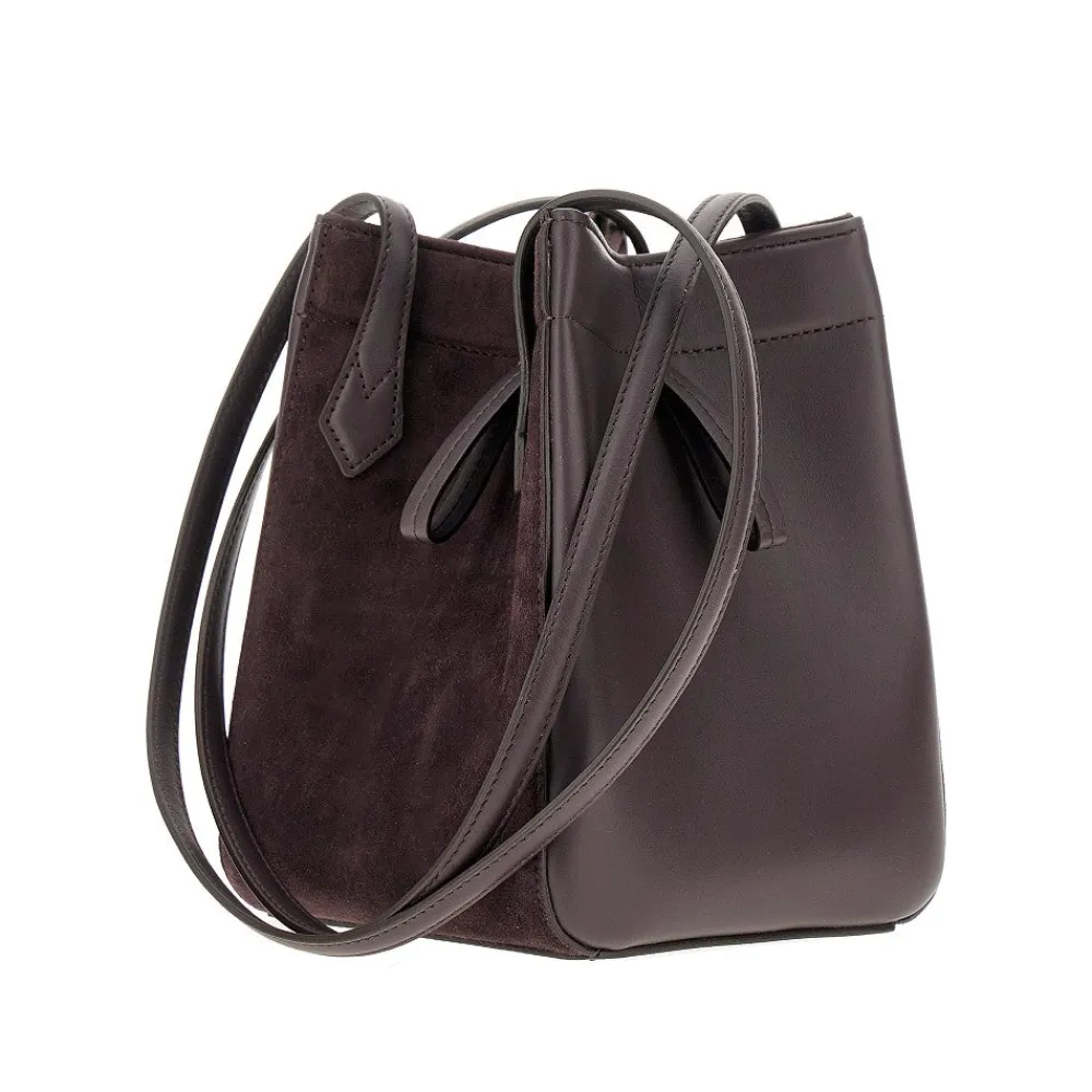 leather_fendi_origami_min_1.webp Clearance Leather ' Origami' mini bag Shoulder Bags