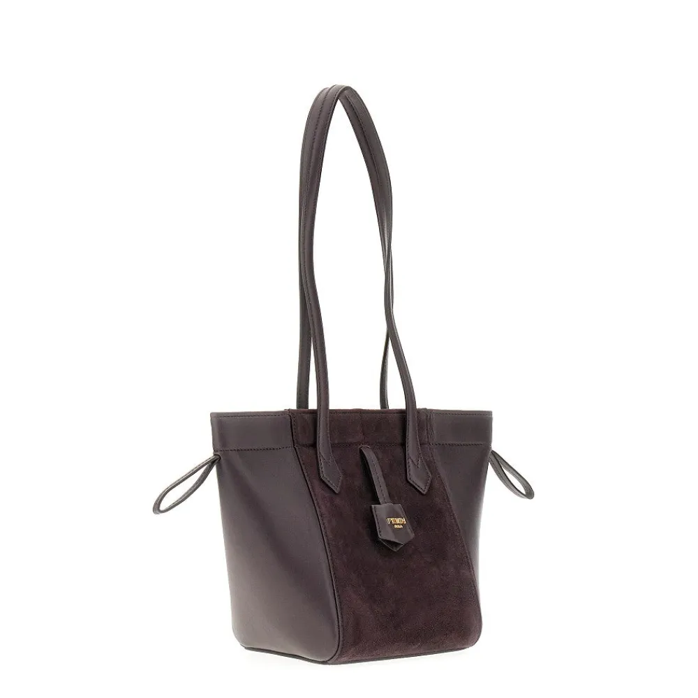 leather_fendi_origami_min_3.webp Clearance Leather ' Origami' mini bag Shoulder Bags