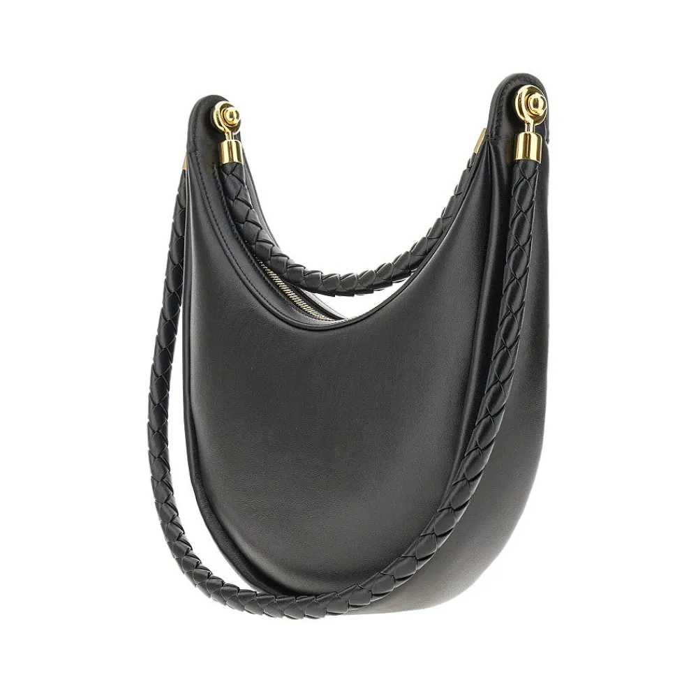 leather_hula_hoop_bag_1.webp Clearance Leather 'Hula Hoop' bag Top-Handle Bags | Shoulder Bags