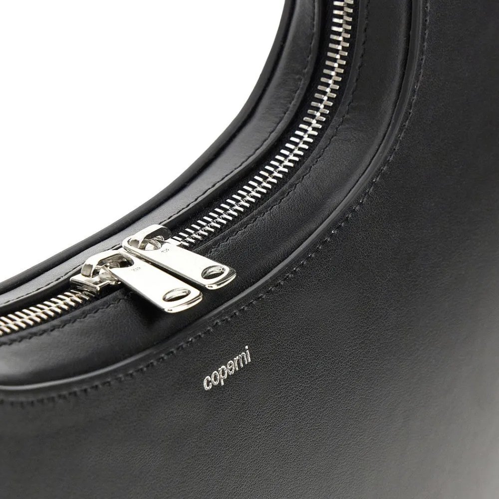 leather_large_swipe_bague_3.webp Best Leather large Swipe Baguette bag Shoulder Bags
