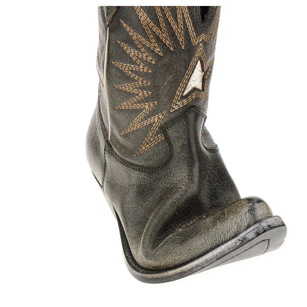 leather_low_wish_star_boo_1.webp Sale Leather low 'Wish Star' boots Boots And Ankle Boots