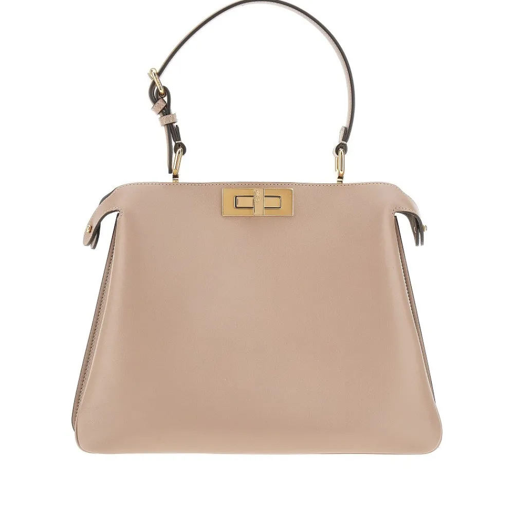 leather_medium_peekaboo_s_0.webp Outlet Leather medium 'Peekaboo Soft' bag Top-Handle Bags | Shoulder Bags