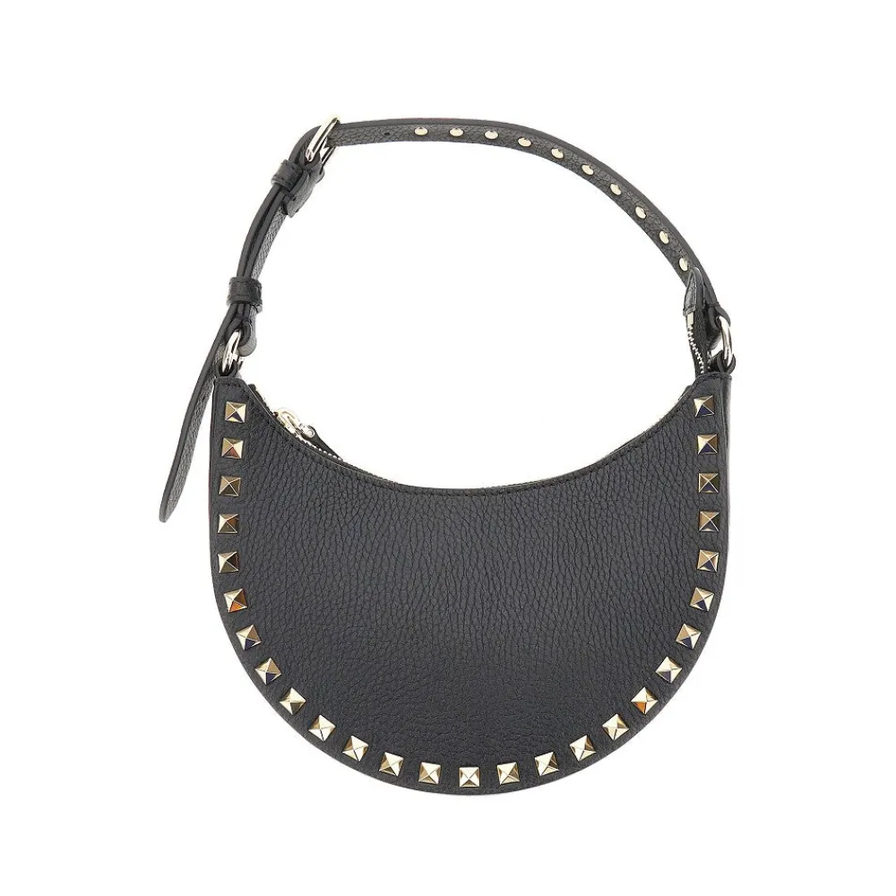 leather_mini_rockstud_hob_0-1.webp Best Leather mini 'Rockstud' hobo bag Shoulder Bags