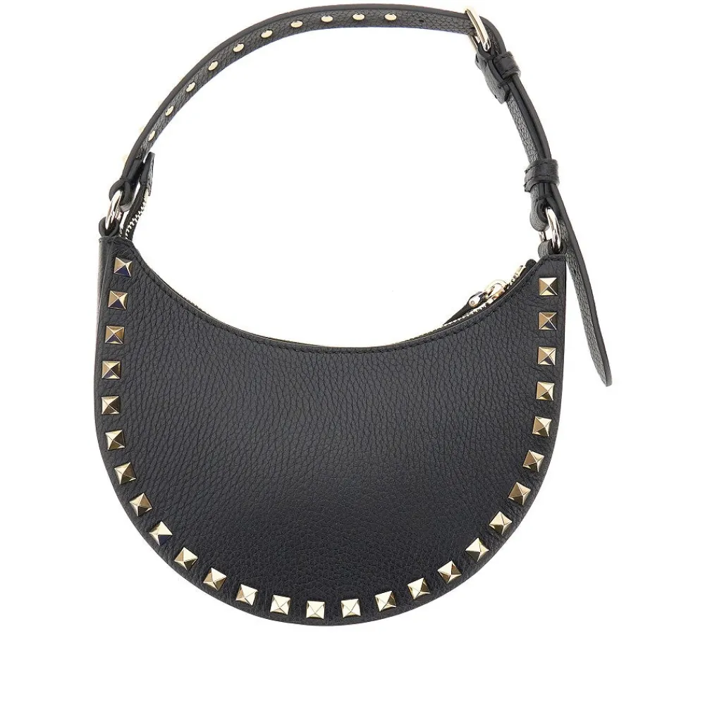leather_mini_rockstud_hob_1-1.webp Best Leather mini 'Rockstud' hobo bag Shoulder Bags