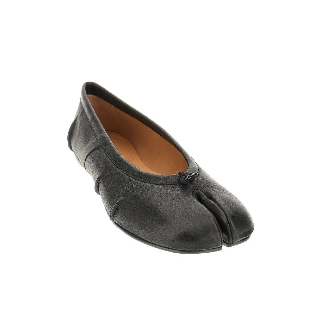 leather_tabi_ballerinas_1.webp Outlet Leather Tabi ballerinas Flat Shoes