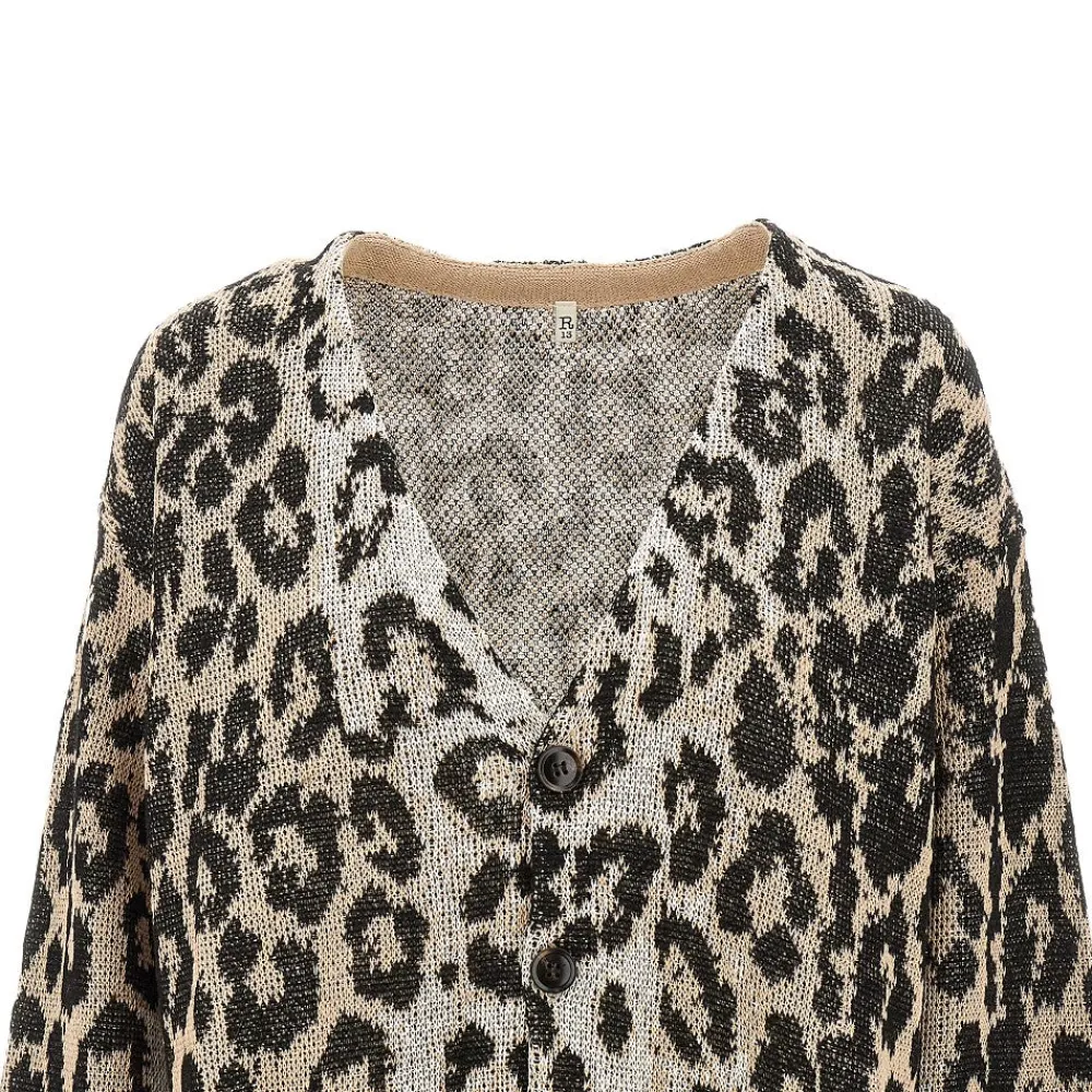 leopard_jacquard_linen_ca_1.webp Discount Leopard jacquard linen cardigan Knitwear