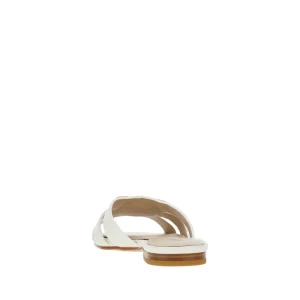 Discount Love Birds' nappa leather slides Sandals