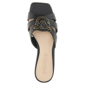 Hot Love Birds' nappa leather slides Sandals
