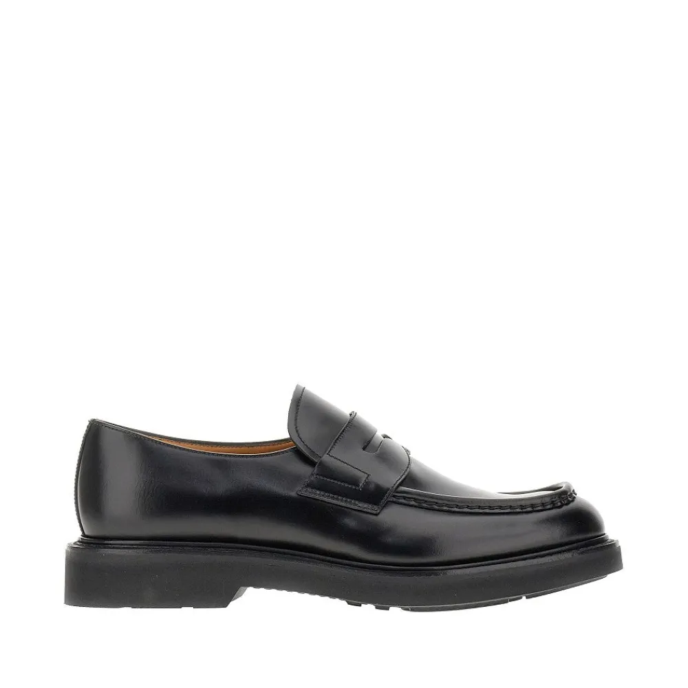 lynton_leather_loafers_0.webp Online Lynton' leather loafers Loafers