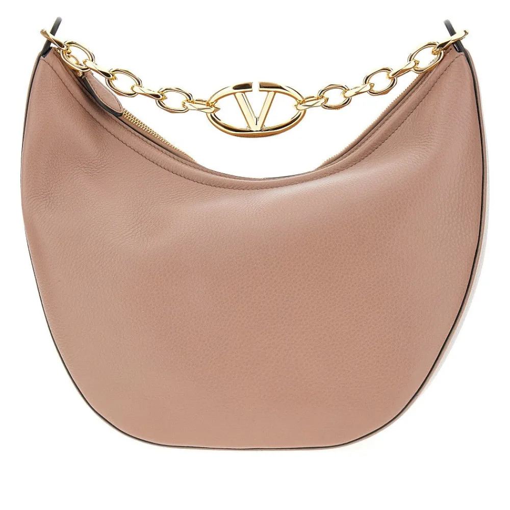 medium_vlogo_moon_hobo_ba_0-1.webp Sale Medium 'VLogo Moon' hobo bag Shoulder Bags