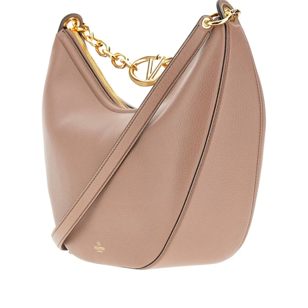 medium_vlogo_moon_hobo_ba_1-1.webp Sale Medium 'VLogo Moon' hobo bag Shoulder Bags