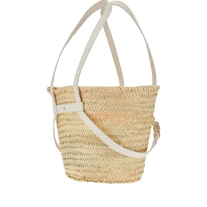 Hot Medium 'Voyou' raffia basket bag Shoulder Bags