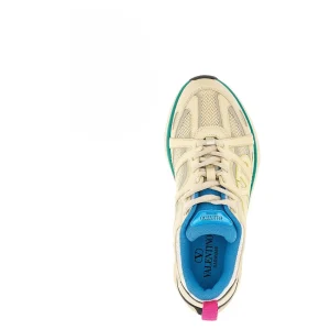 Online Mesh and leather 'Vlogo Easyjog' sneakers Sneakers