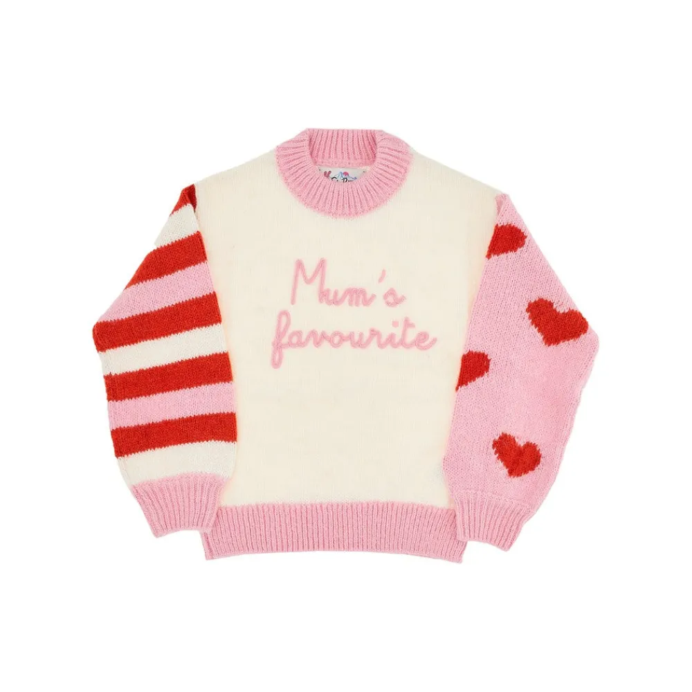 moms_favourite_embroidery_0.webp Outlet Mom's favourite' embroidery sweater Kids Clothing