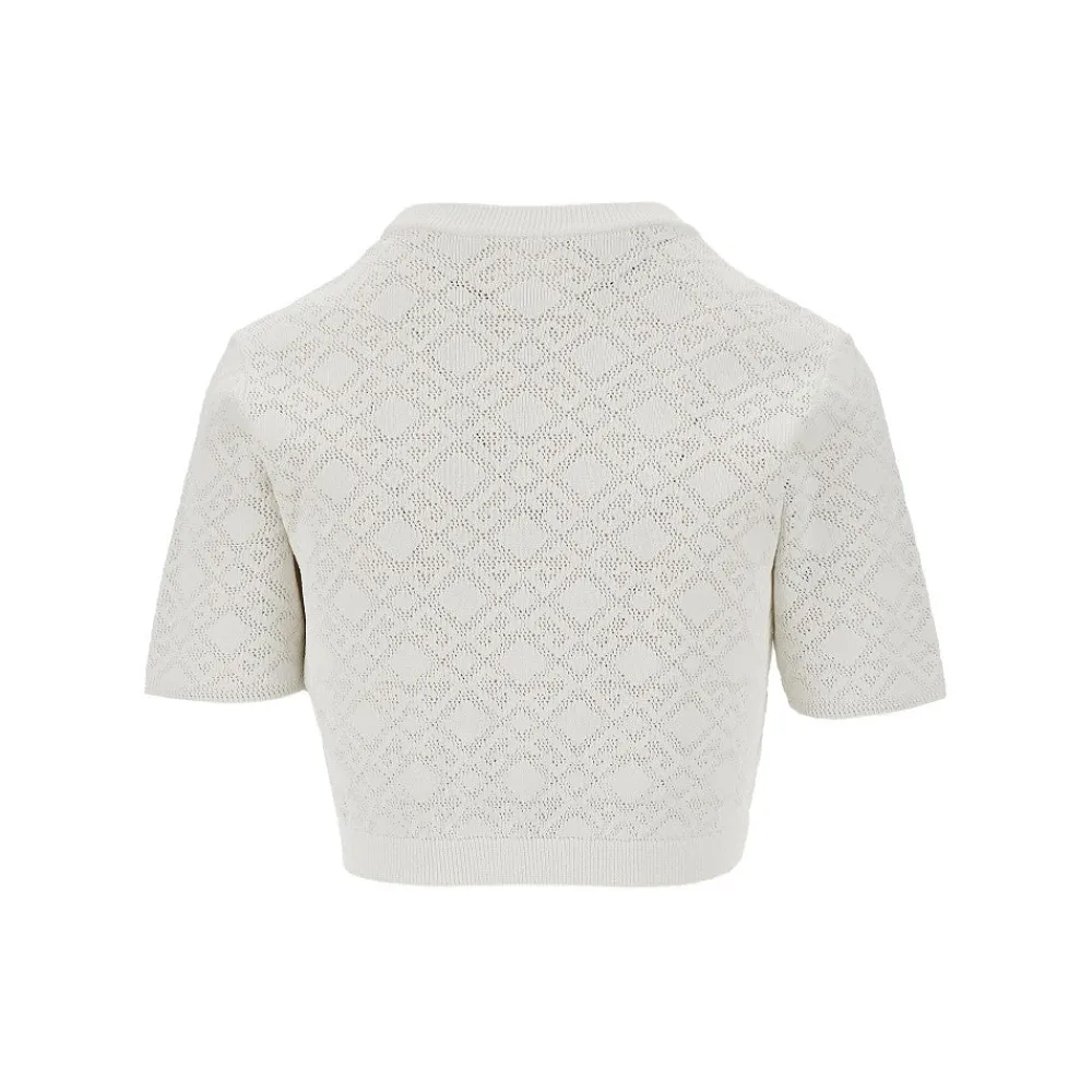 monogram__kacquard_knitte_2.webp Fashion Monogram 72 kacquard knitted top Tops