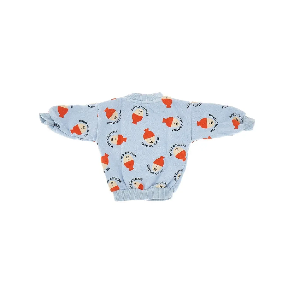 morning_egg_crewneck_swea_1.webp Online Morning Egg' crewneck sweatshirt Kids/BOY Clothing